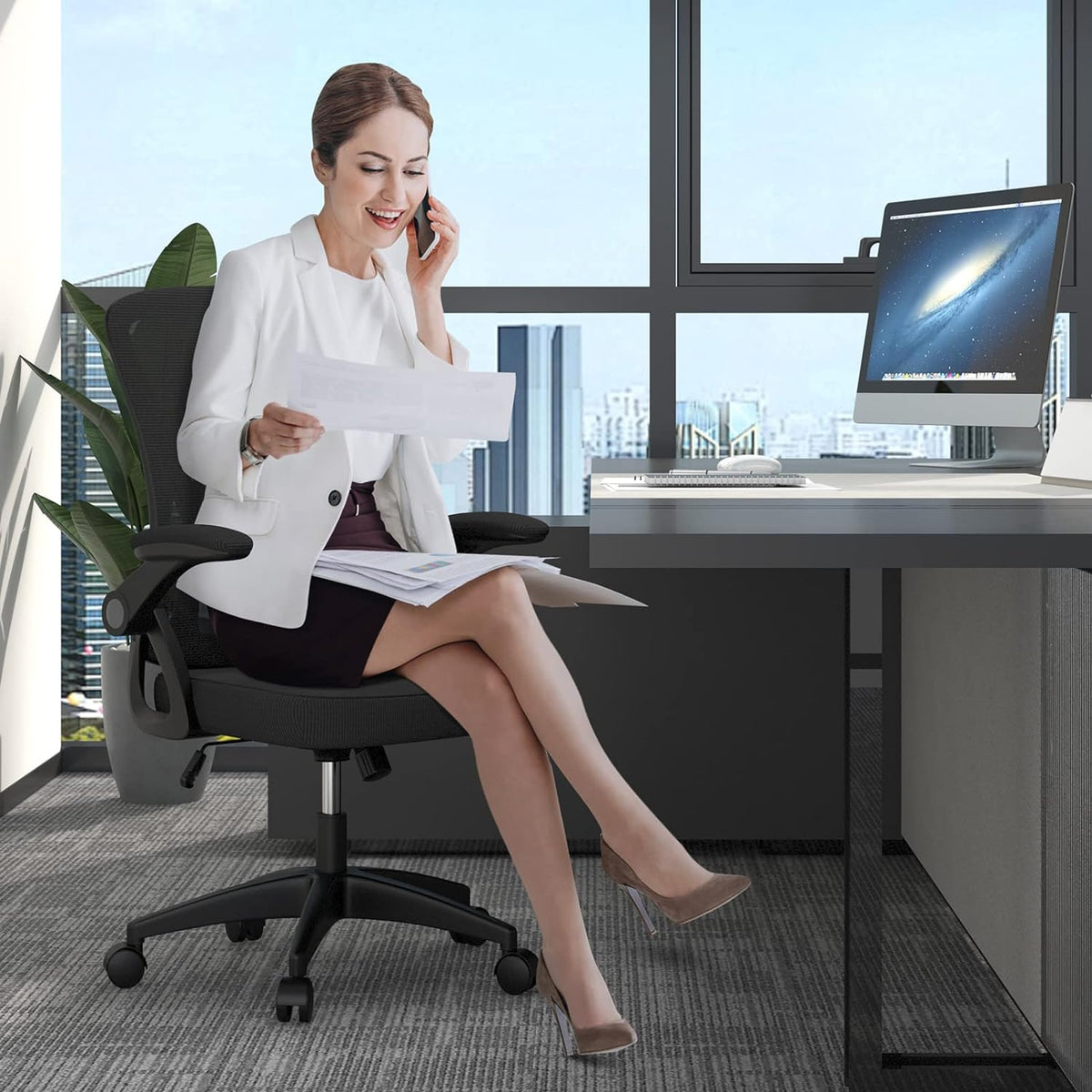 Sedia Comfort Ufficio Ergonomica